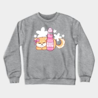 Sakura Ramune Shiba Crewneck Sweatshirt